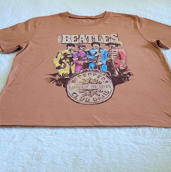 Love♥️ Tribe The Beatles🪲 Graphic Tee👕 - NWT - Picture 8 of 9